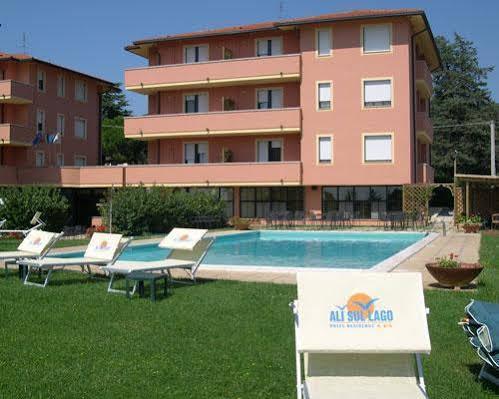 Hotel Ali Sul Lago Ortsteil Ortsteil San Feliciano Exterior foto